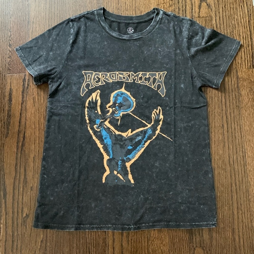 Aerosmith band t-shirt by Treasure & Bond